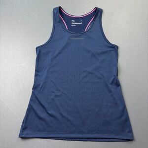 Peak Performance Tank Top Women's Small Navy Blue Sweden Gym Run Yoga Training